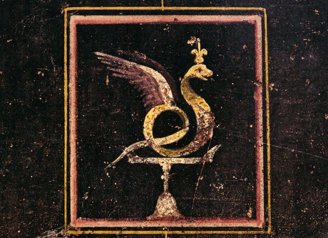 Frescos da Villa Dei Mysteri de Roman