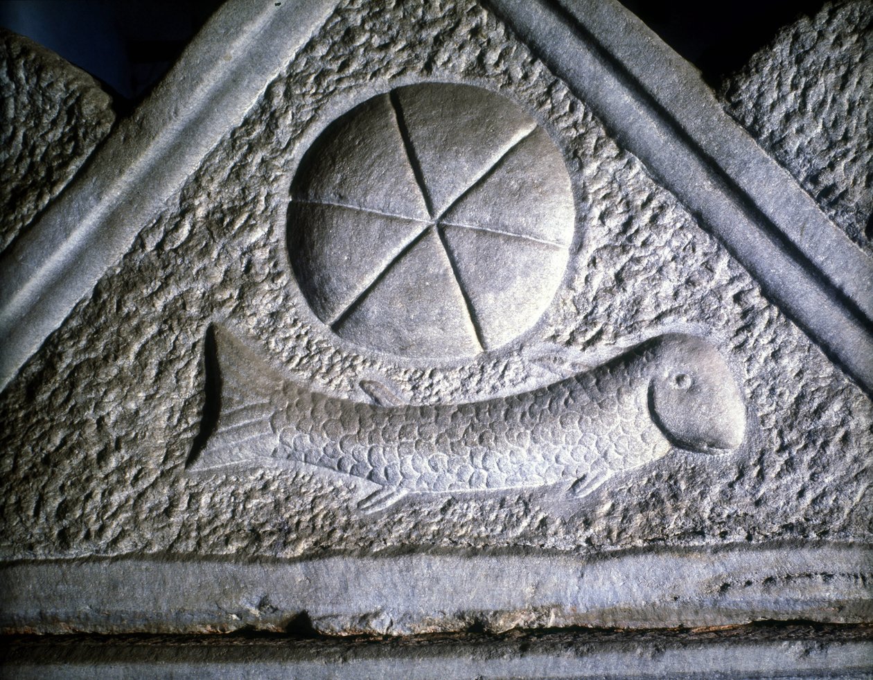 Ictus: peixe, símbolo cristão. Século II. de Roman