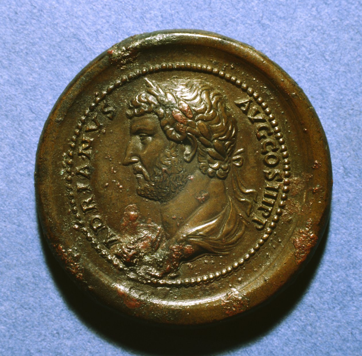 Medalhão de Adriano, 117-38 (ouro) de Roman