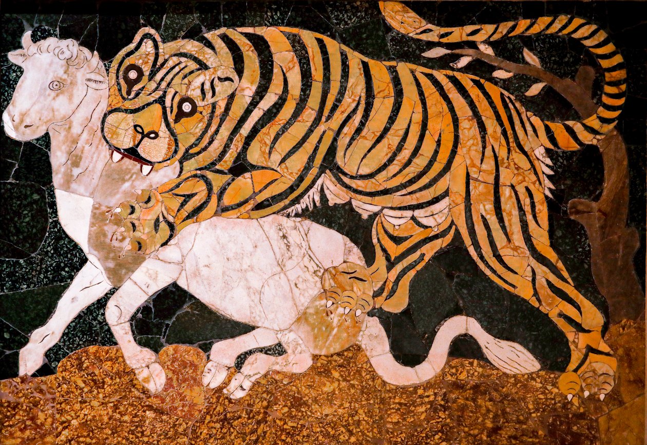 Mosaico. c.325-350 de Roman
