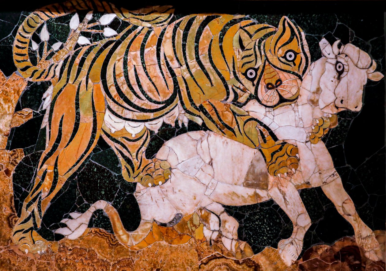 Mosaico. c.325-350 de Roman