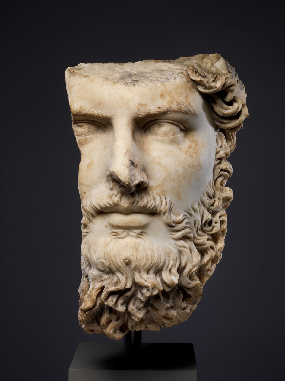 Retrato do co-emperador Lucius Verus de Roman
