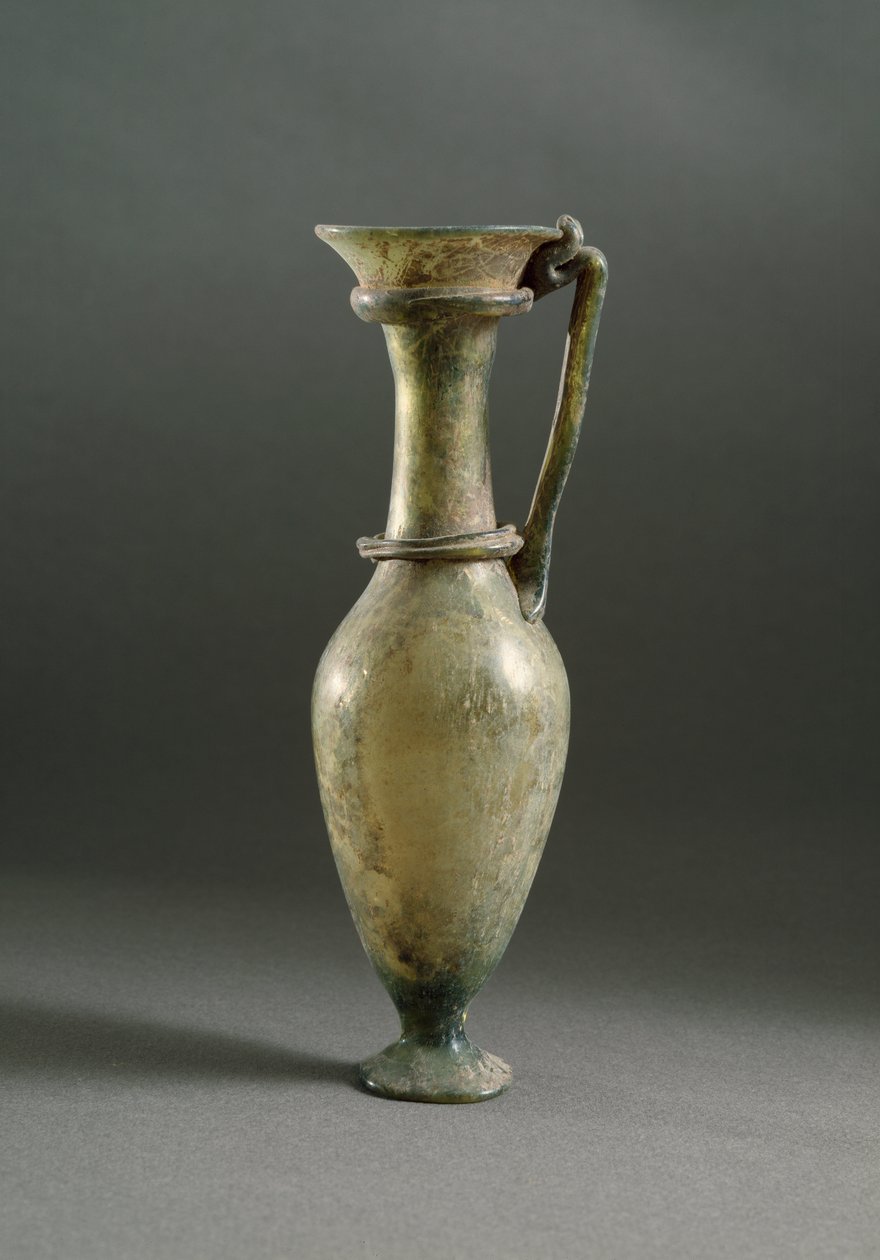 Arte romana: vaso de vidro de Ampúrias de Roman