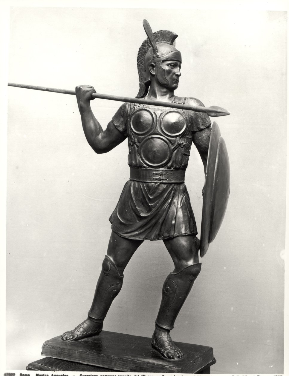 Estatueta de guerreiro samnita de Roman