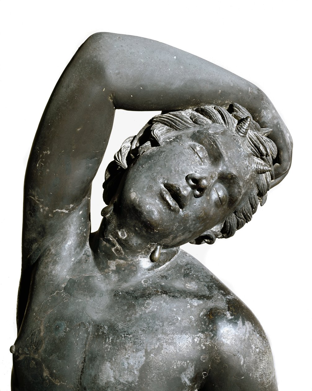 Satyr, estatueta de bronze de Roman