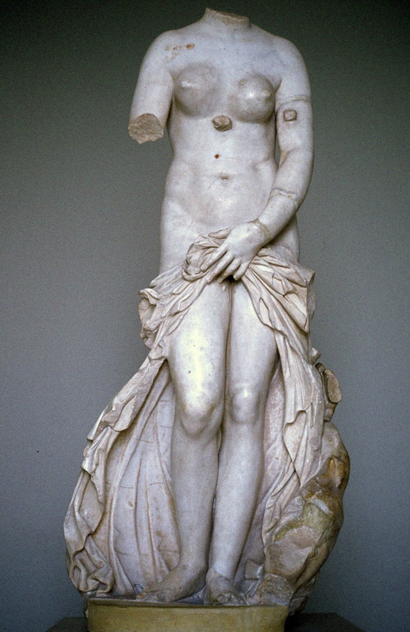 Venus Laudolina ou anadyomene. escultura, Museu de Siracusa, Sicília, Itália. de Roman