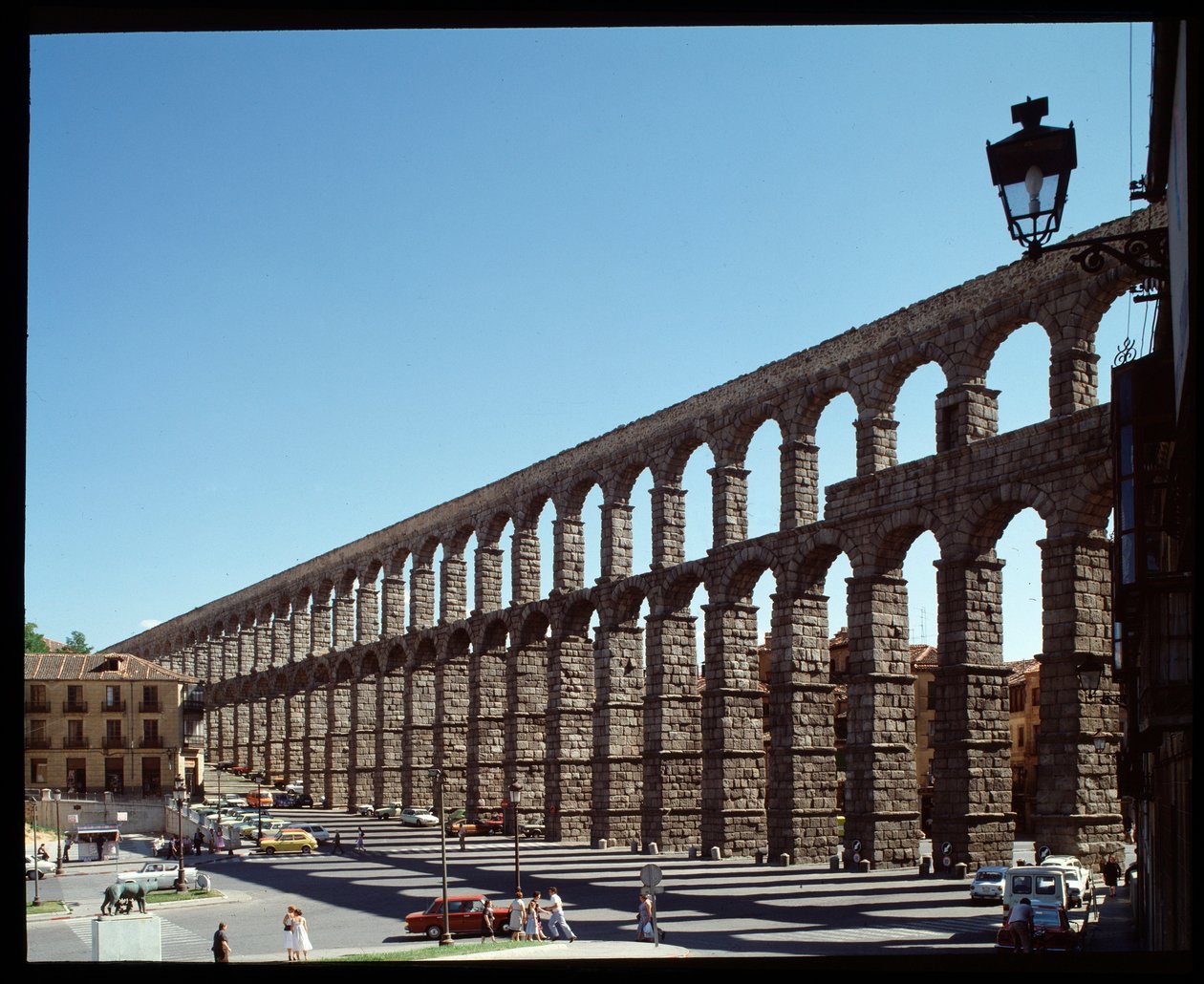 Vista do Aqueduto de Roman