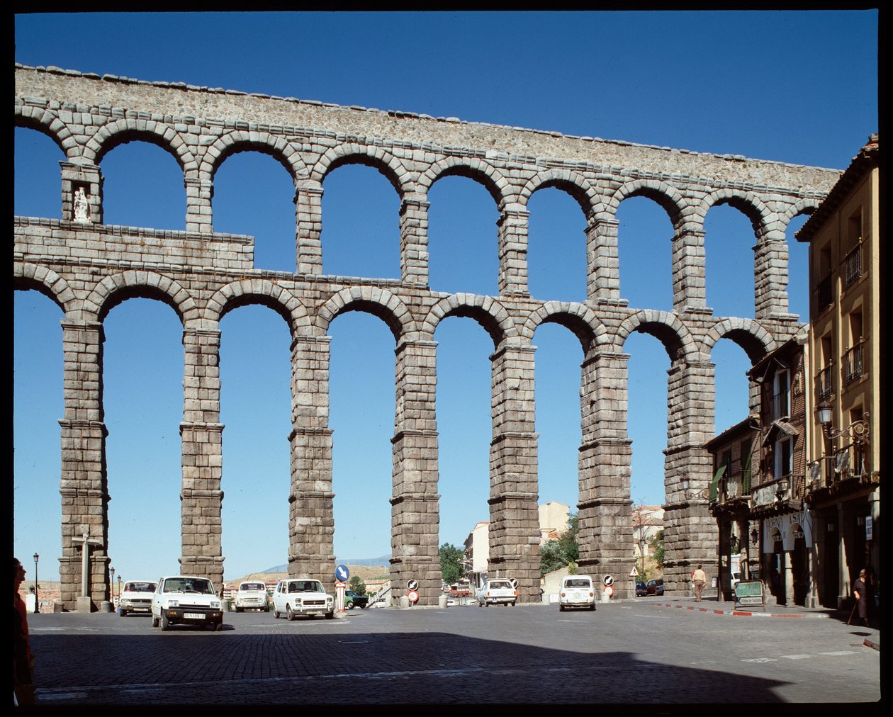 Vista do Aqueduto de Roman