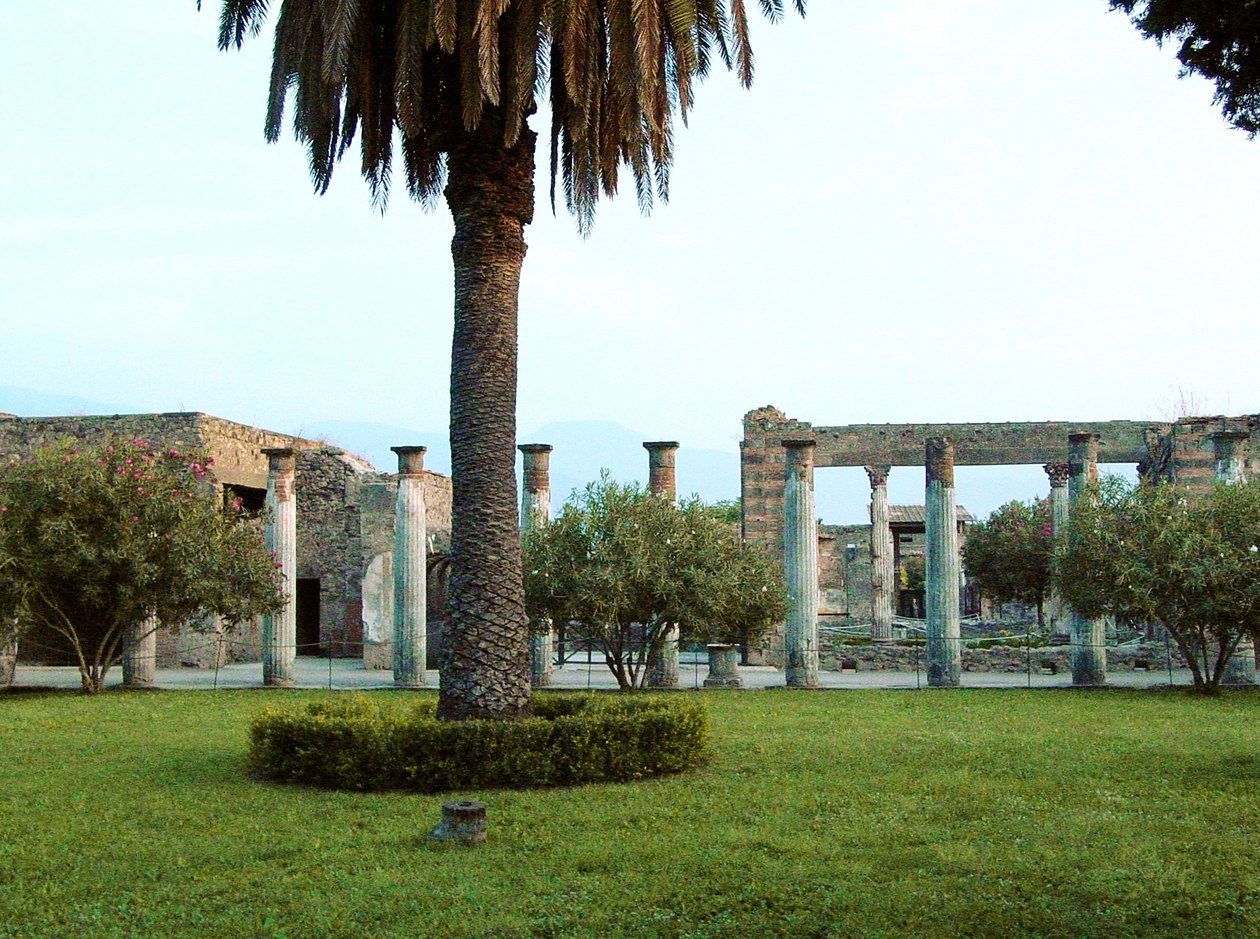 Vista da Casa da Casa dei Vettii (Casa dos Vettii) de Roman
