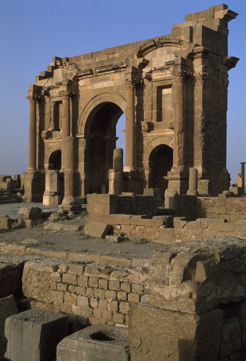 Arco de Trajano (52-117 dC), c.100 dC, Alto Período Imperial (27 aC-395 dC) de Roman Imperial Period