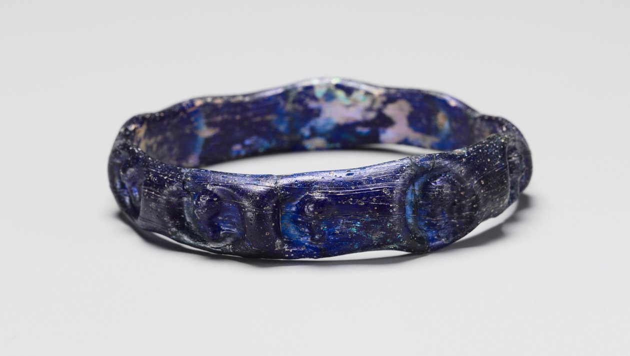 Bracelete, Sírio, 350-500 (vidro) de Roman Imperial Period