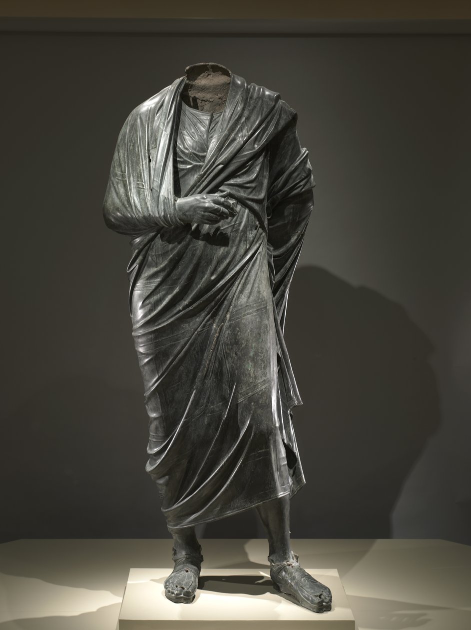 O imperador como filósofo, provavelmente Marco Aurélio de Roman Imperial Period