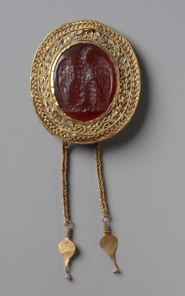 The Imperial Eagle, c.1-25 (cornelian intaglio) de Roman Imperial Period