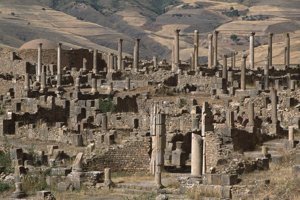 Vista da área cristã, Alto Período Imperial (27 aC-395 dC) de Roman Imperial Period