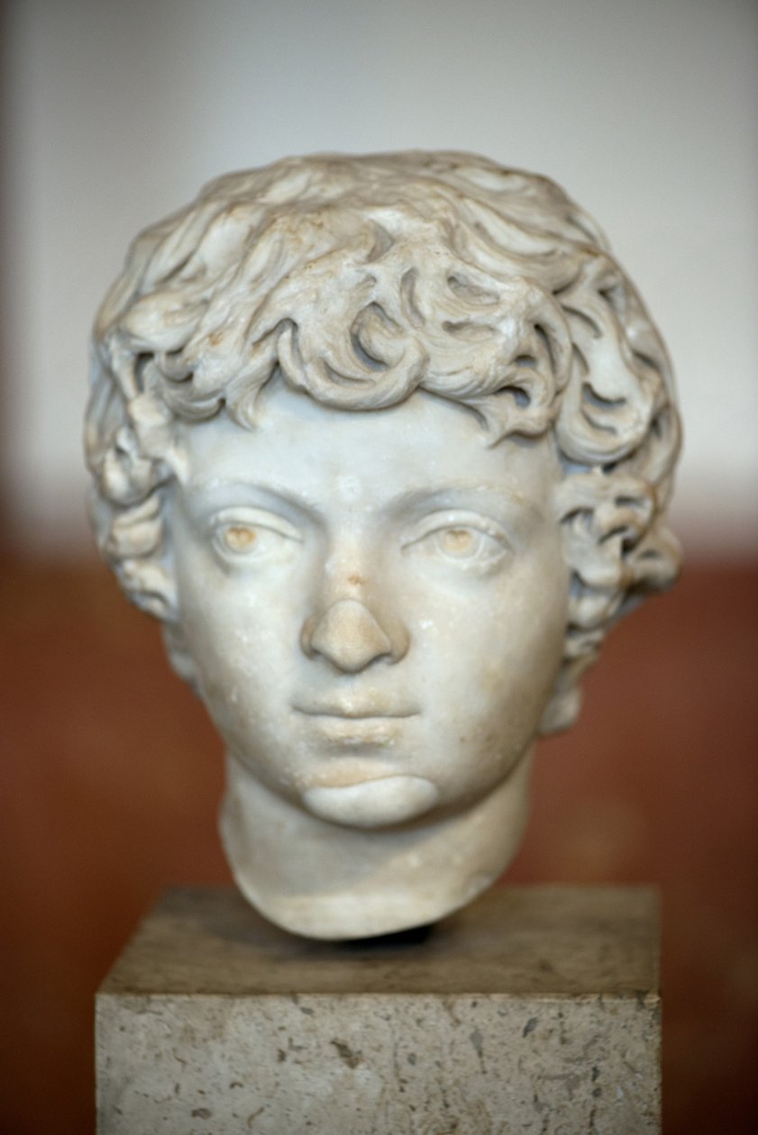 Arte Roma Cabeça do Imperador Romano Caracalla Criança (188 - 217 d.C.) de Roman Roman