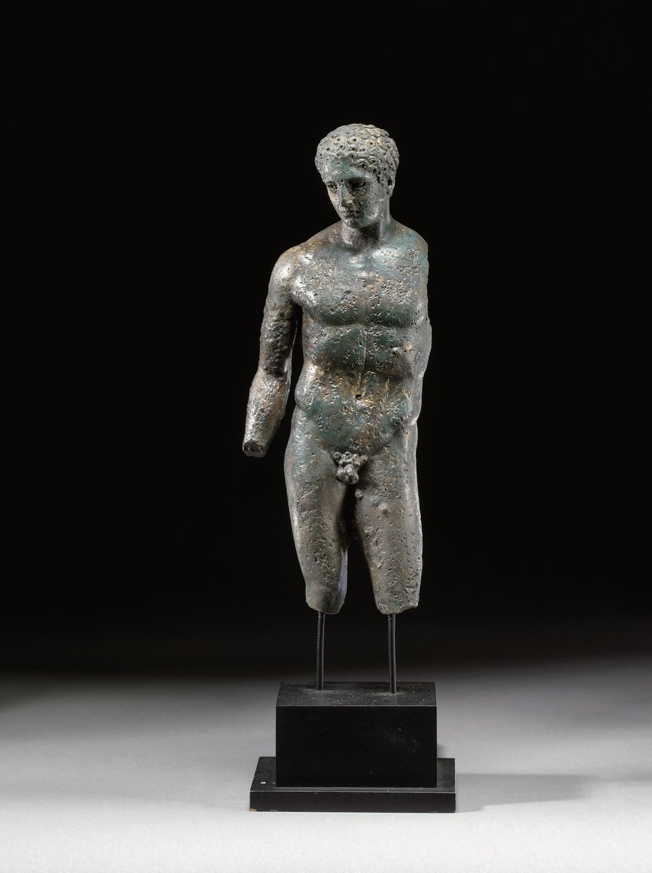 Atleta, c.late século I AC - início do século I DC (bronze) de Roman Roman