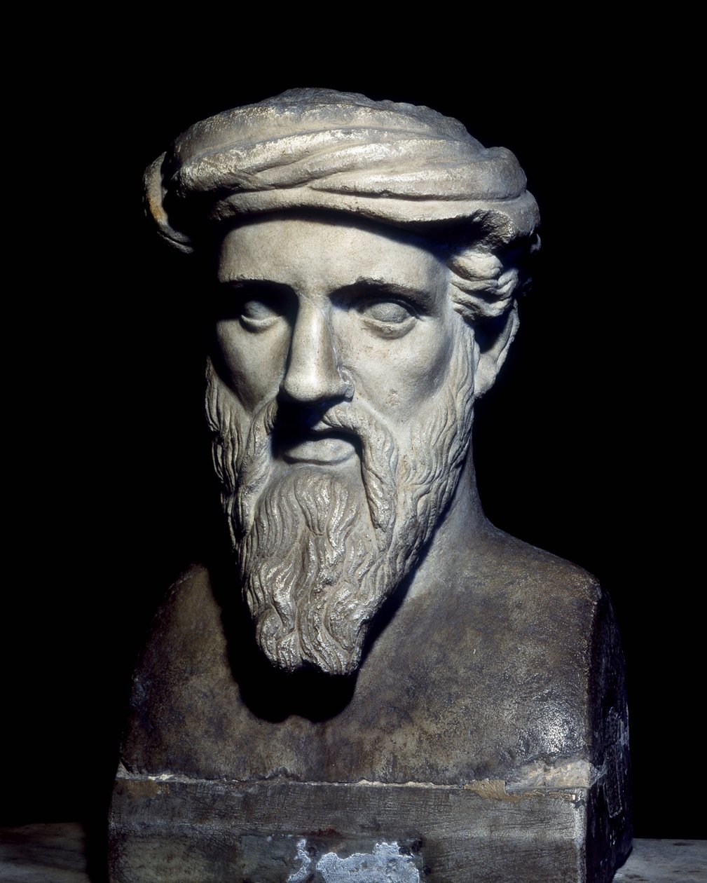 Busto de Pitágoras (6º AC), Musei Capitolini, Roma. de Roman Roman
