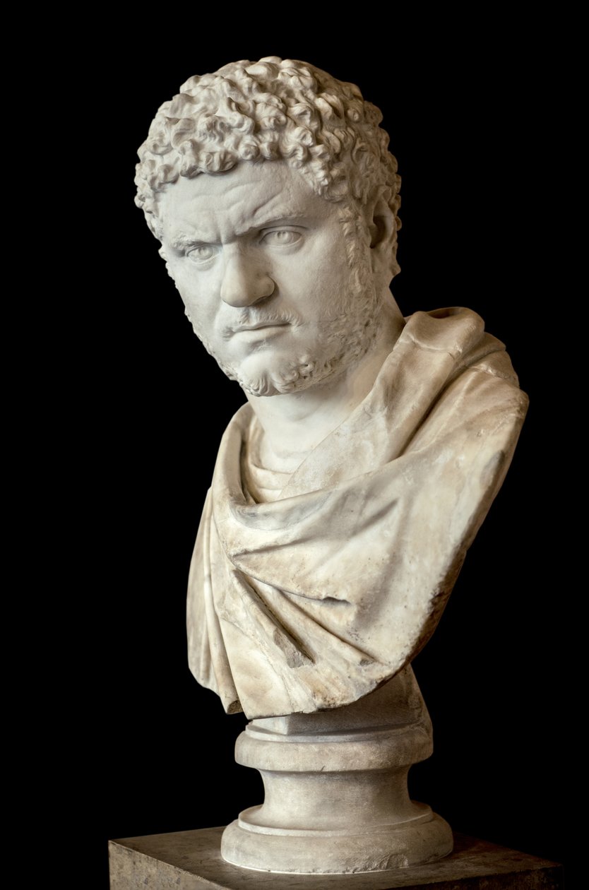 Mármore Caracalla (188 - 217 d.C.), arte romana de Roman Roman