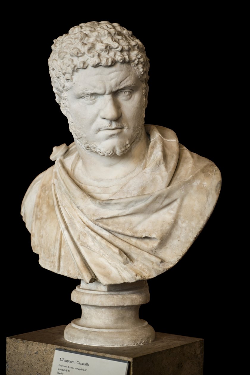 Mármore Caracalla (188 - 217 d.C.), arte romana de Roman Roman