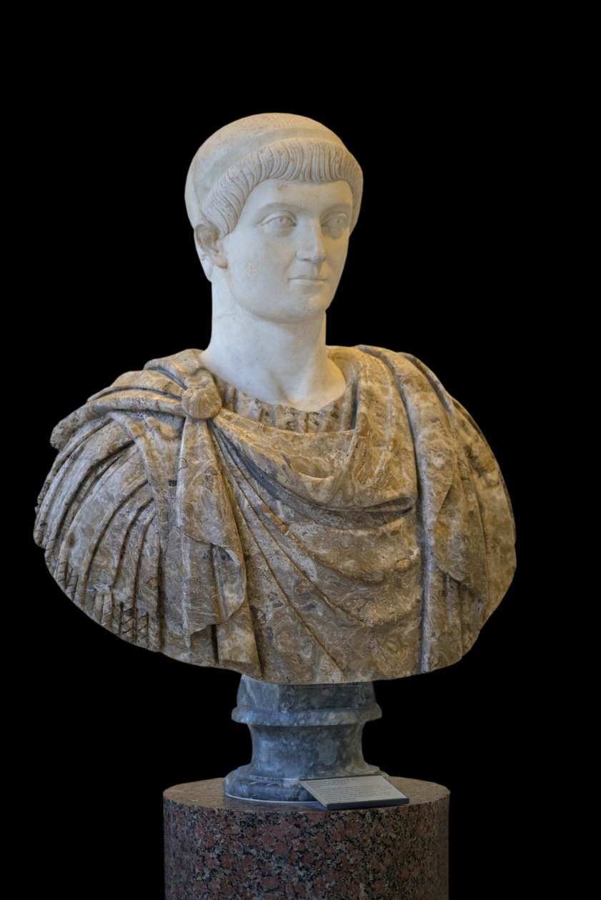 Escultura Constantino I (337 - 350 d.C.), arte romana de Roman Roman