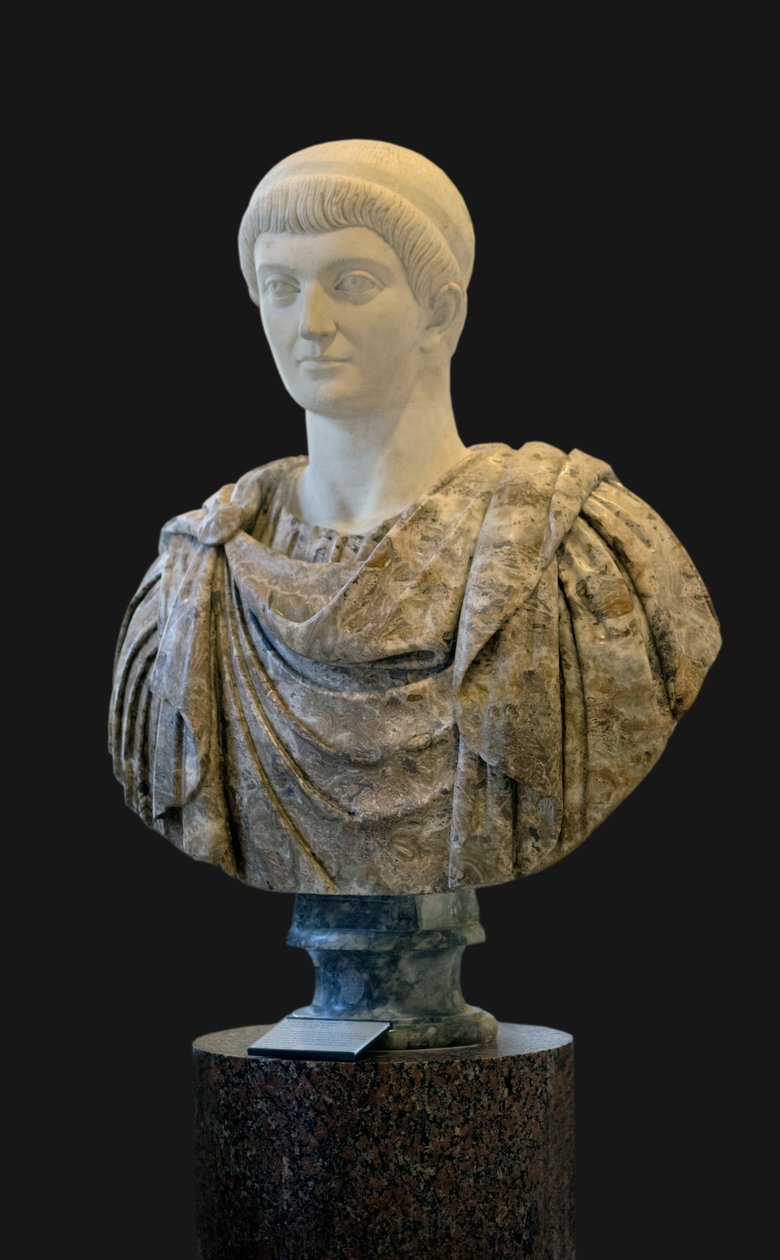 Escultura Constantino I (337 - 350 d.C.), arte romana de Roman Roman