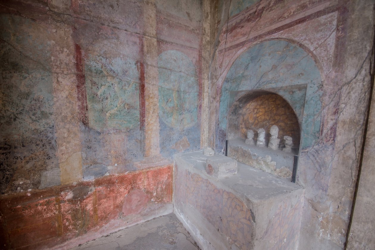 Europa, itália, campânia, pompeia, casa de menandro ©Lanzellotto Antonello/AGF/Leemage de Roman Roman