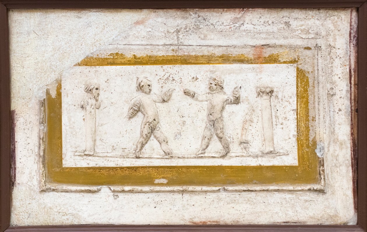 Cena de luta de Erotes de Roman Roman