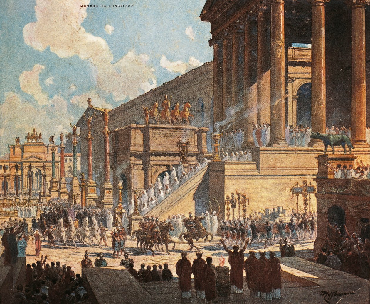 França, Paris, O Fórum Romano de Roman Roman