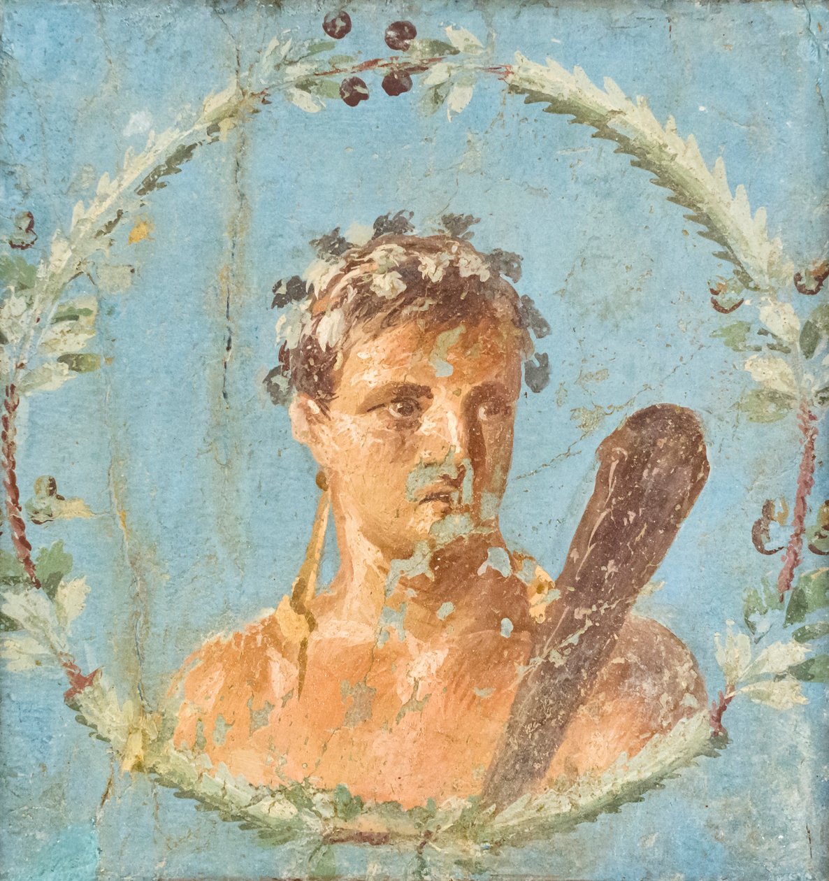 Fresco representando Hércules de Roman Roman