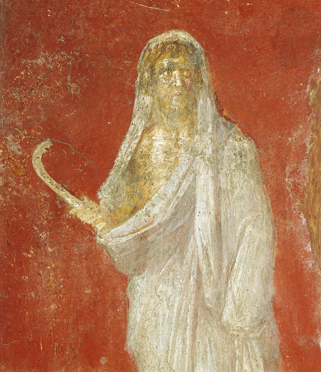 Afresco representando Saturno, de Pompeia de Roman Roman