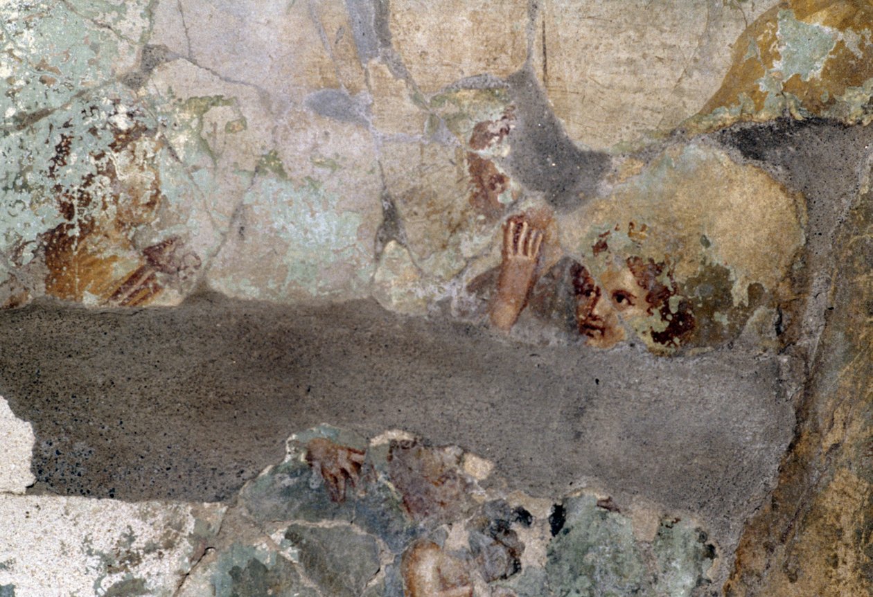 Afresco da Casa de Caius Julius Polybius, Pompeia (Lista do Património Mundial da UNESCO de Roman Roman