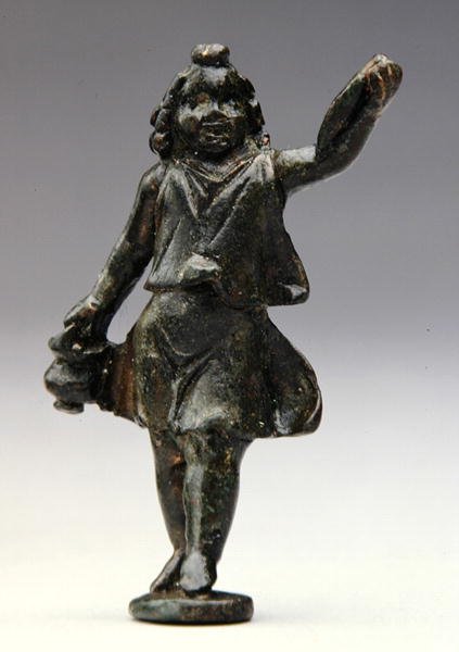 Harpocrates, encontrado em Geismar (bronze) de Roman Roman
