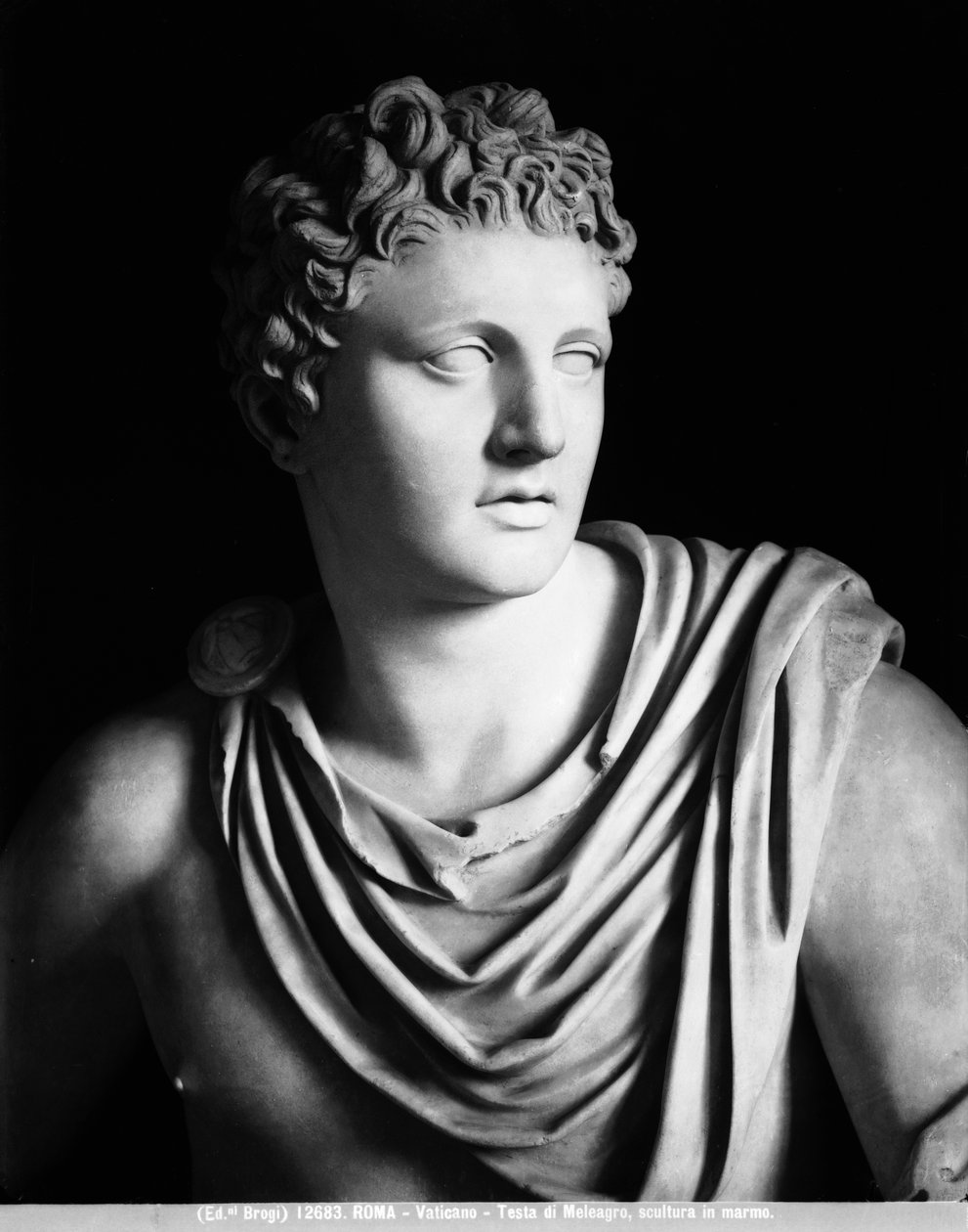 Meleagris (detalhe), cópia romana de um original de Scopas de Roman Roman