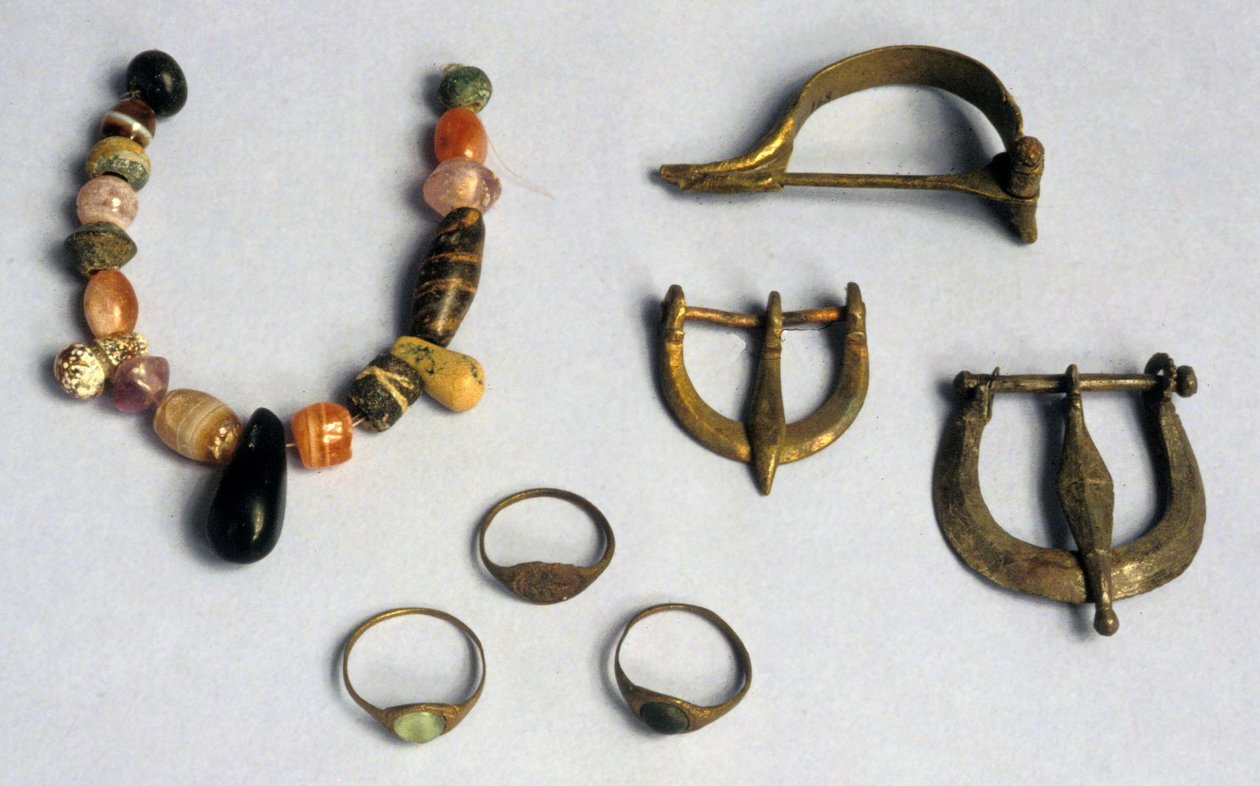 Anéis, fivelas e Fibulae, Masada (meios mistos) de Roman Roman