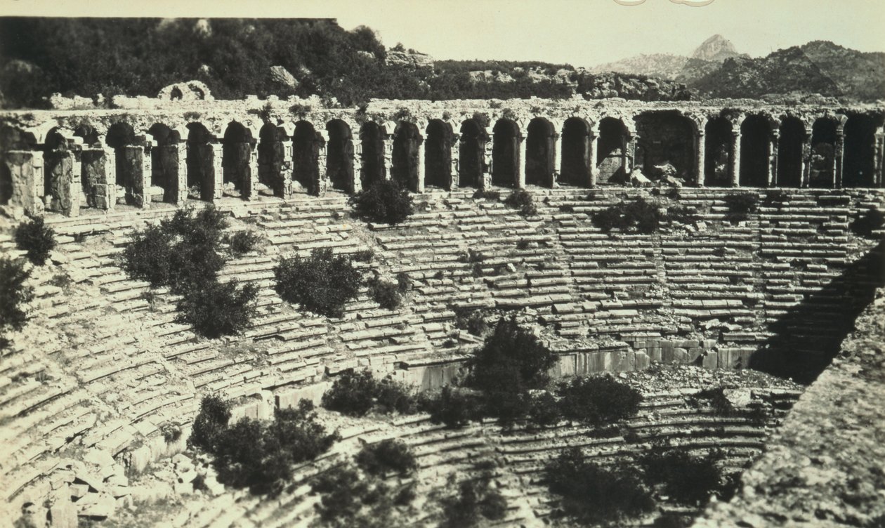 Anfiteatro Romano (foto a p/b) de Roman Roman