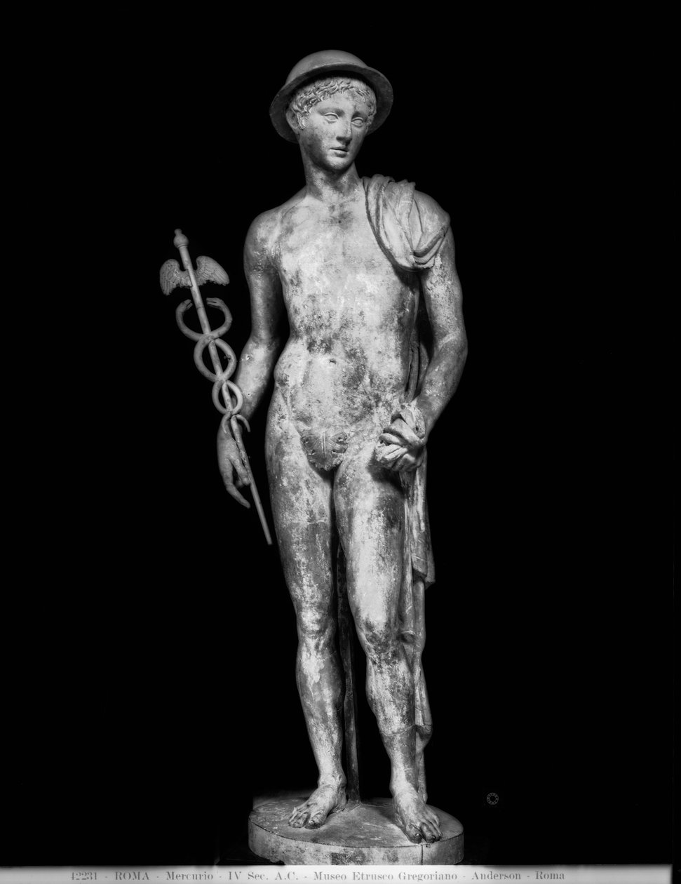 Estátua de Mercúrio (mármore) de Roman Roman