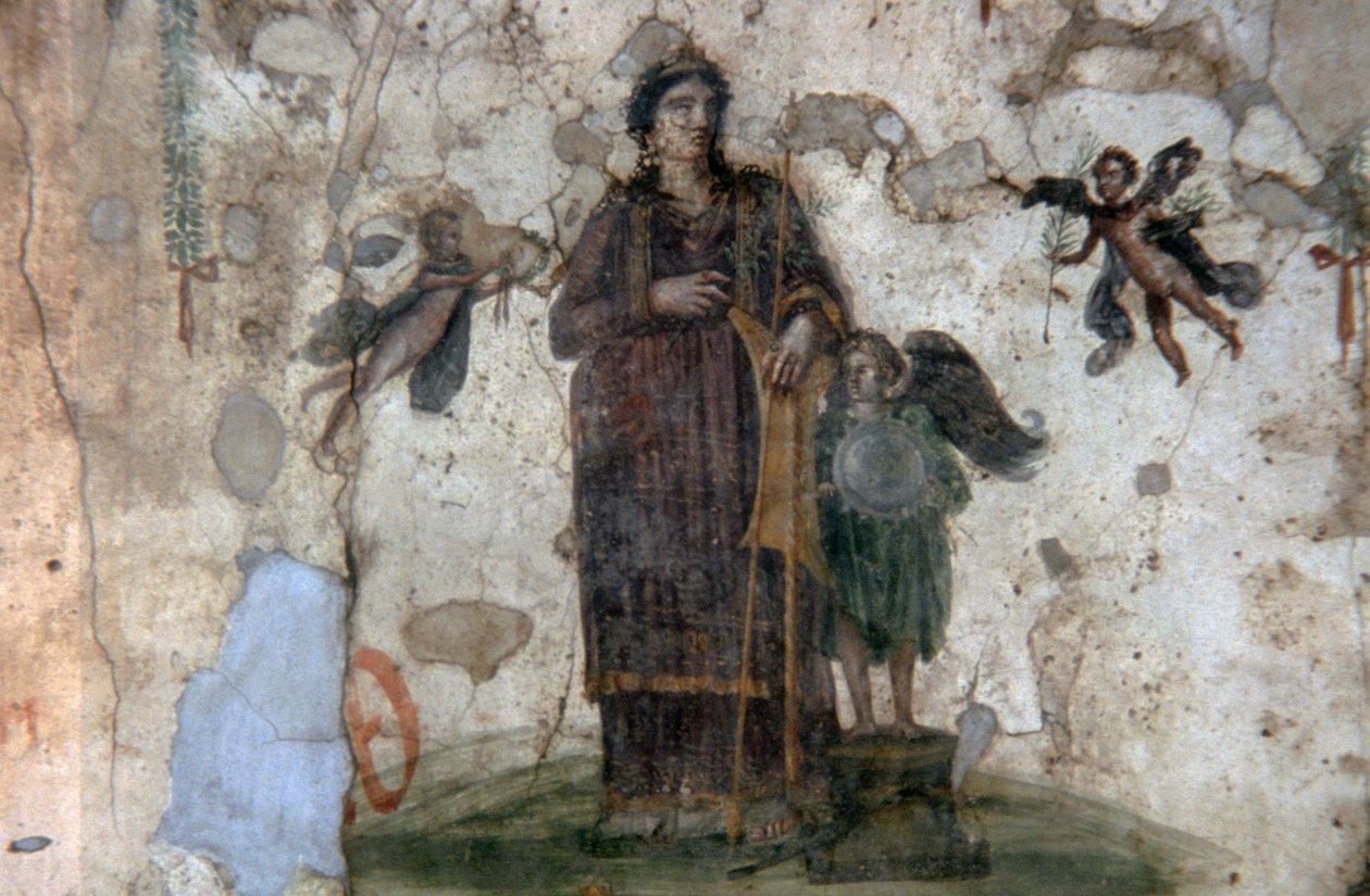 Vénus Pompeiana, fresco da Teberna dos Quatro Deuses, Via dell