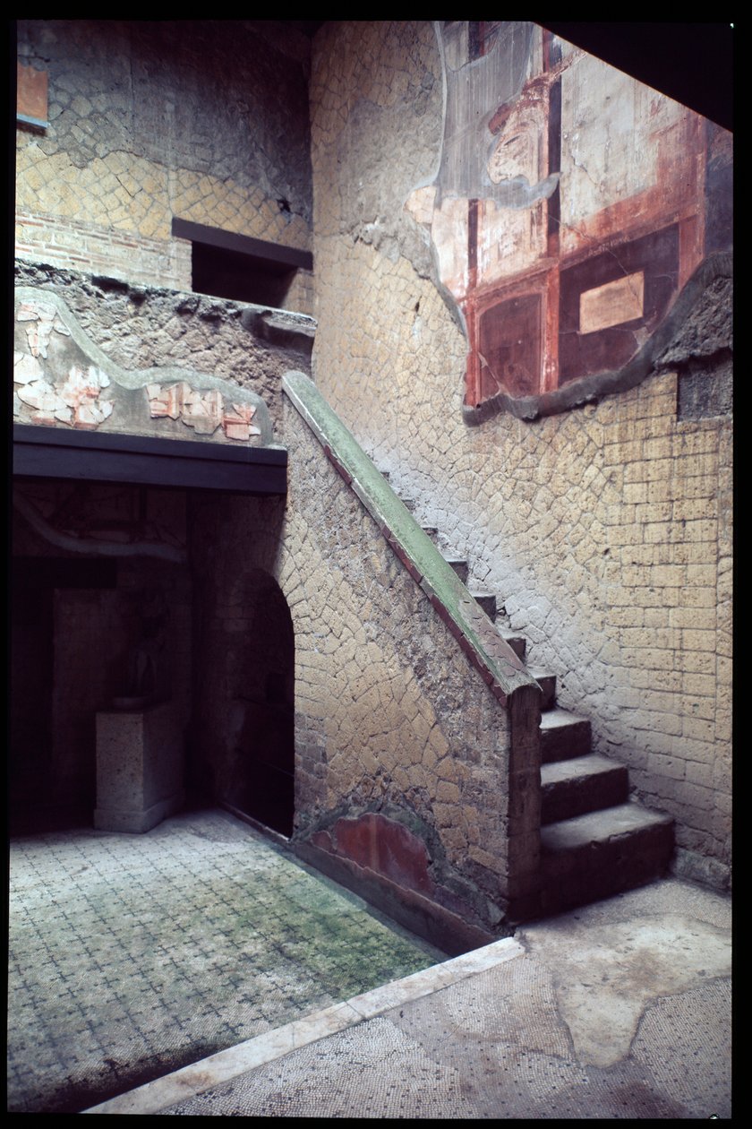 Vista da casa del Bel Cortile, século V a.C. - século I d.C. de Roman Roman