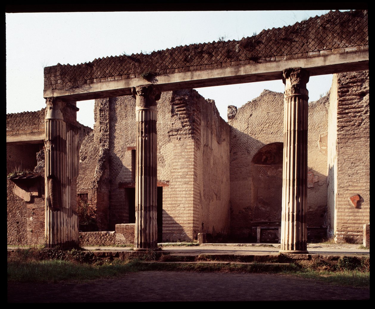 Vista da palestra, século V a.C. - século I d.C. de Roman Roman