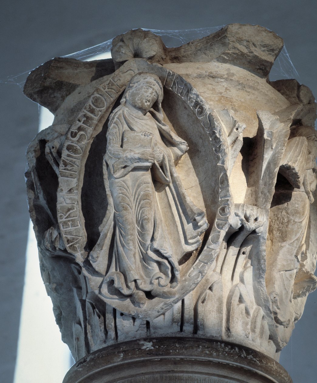 Capital do coro (escultura de Romanesque