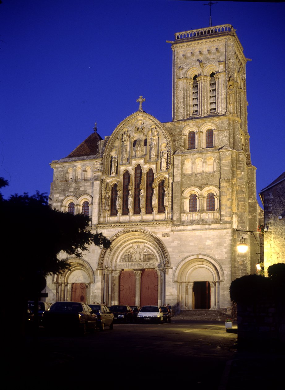 Cathedrale de Vezelay (Yonne 89). de Romanesque