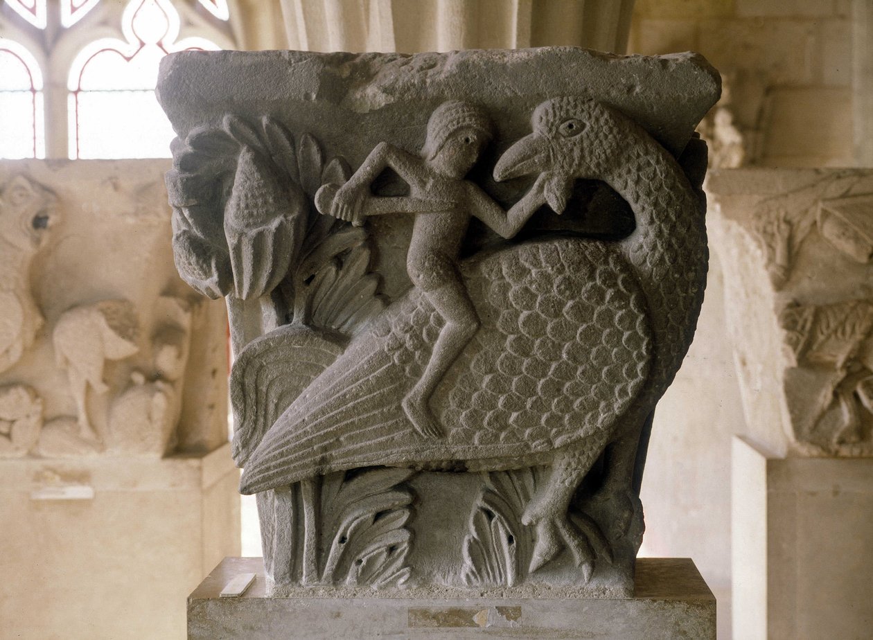 Decoração de uma marquise da Catedral de São Lázaro d