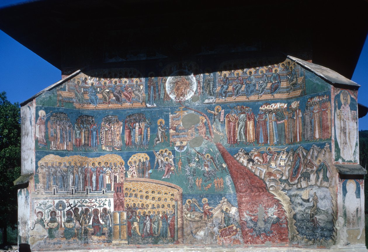 O último julgamento, 1547-50 de Romanian School