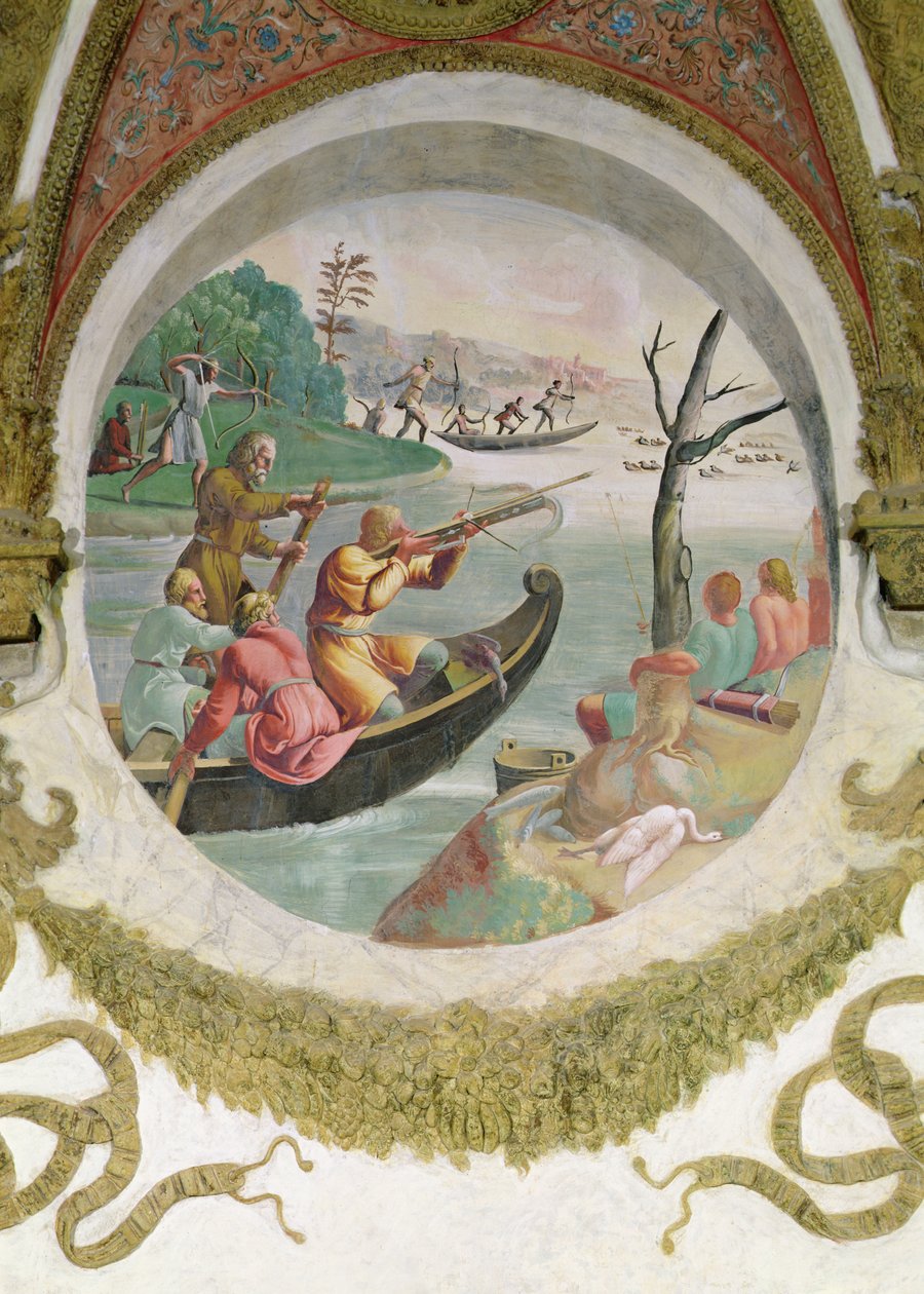 Câmara dos Ventos, Caça aos Pássaros de Romano Giulio