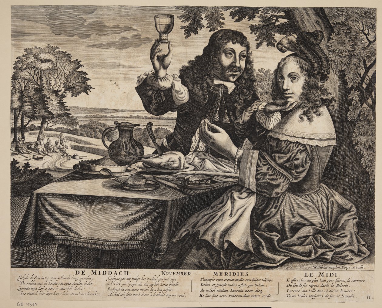 Meio-dia (The Midday - Meredies - Le midi) de Rombout Van den Hoeye