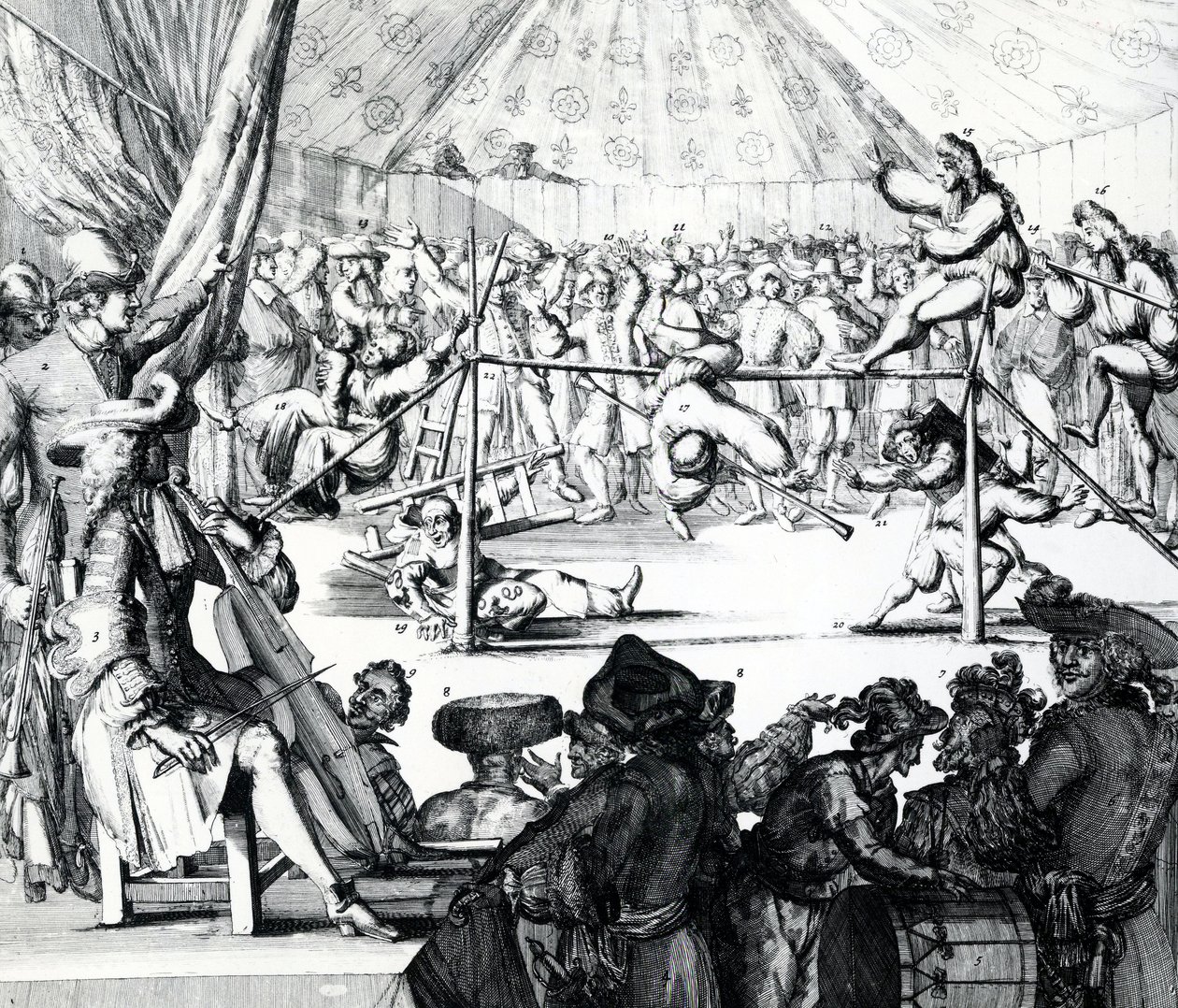 Queda Salarial, 1697 de Romeyn de Hooghe