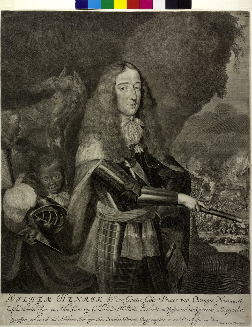 Príncipe de Orange Wilhelm III de Romeyn de Hooghe