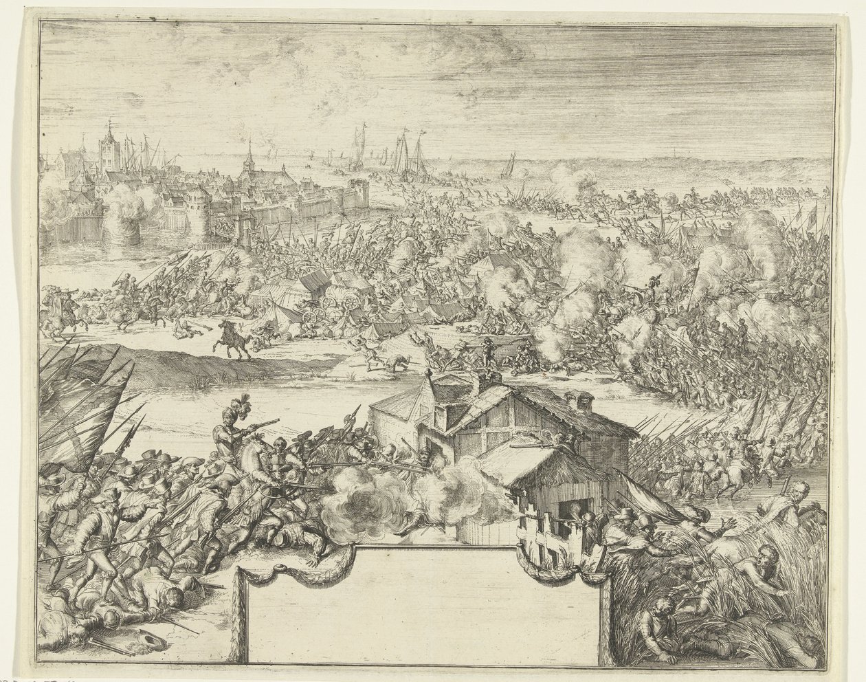 Batalha de Steenbergen, 1583 de Romeyn de Hooghe