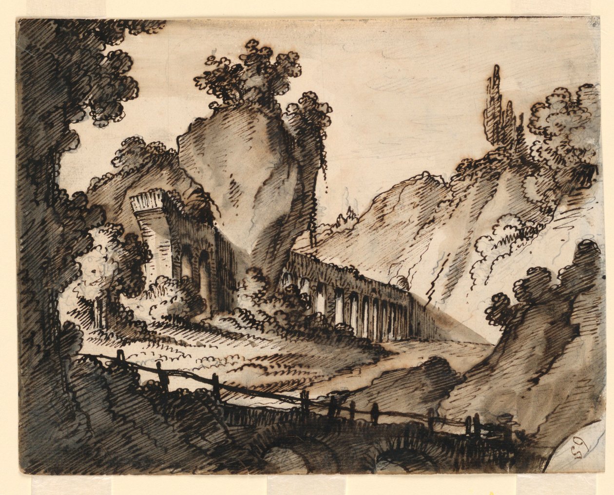Cenário, Aqueduto de Romolo Achille Liverani