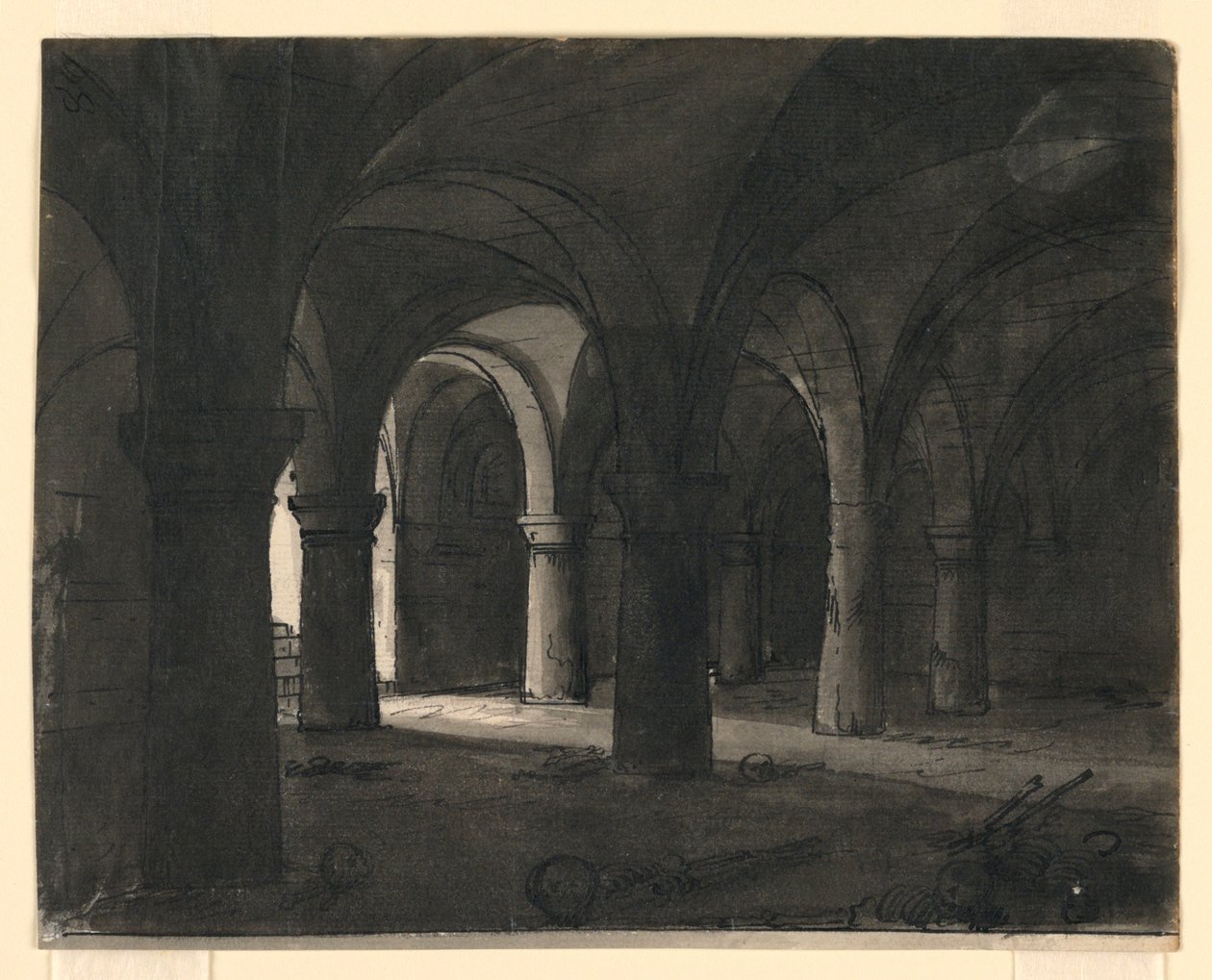 Cenário, Cripta de Romolo Achille Liverani